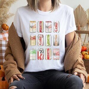 Diet Coke Tshirt Christmas Cocacola Tshirt Christmas Coke Sampler Unisex